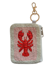 Beaded Pouch Keychain KEY1564