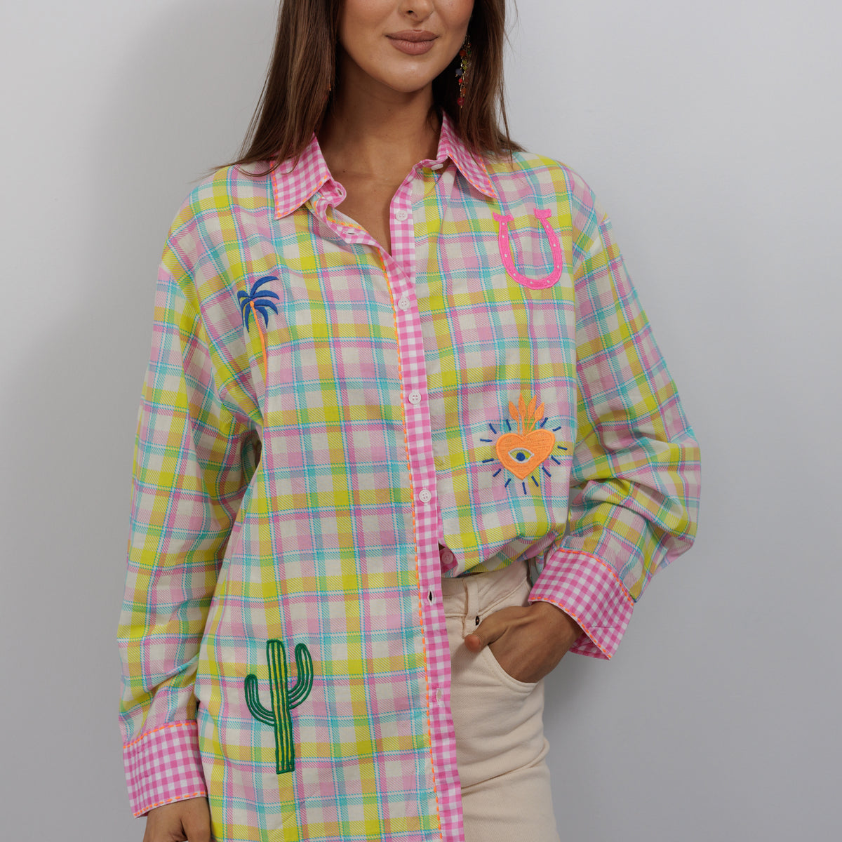 Pure Cotton Shirt Medium Large KS19031ML