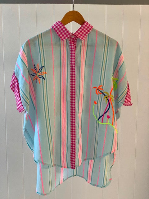 Pure Cotton Shirt Medium Large KS2035ML