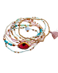 Fiji Beaded Bracelet Set