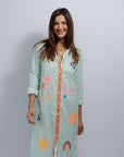 Pure Cotton Dress Medium Large KS19264ML