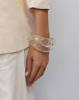 Resin Bangle Clear BR27
