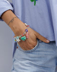 Beaded Charm Bracelet HYB6