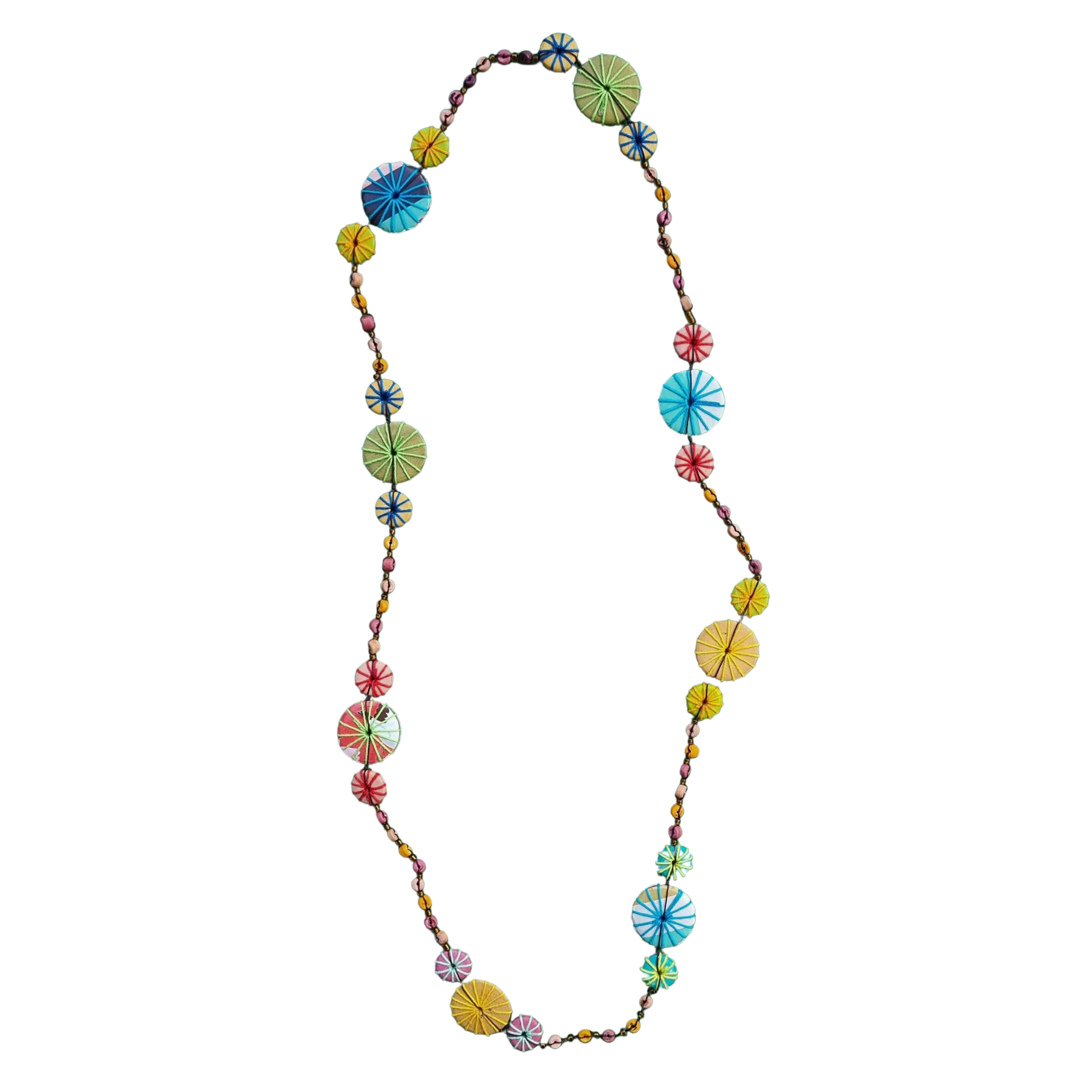 Wooden Necklace N65740