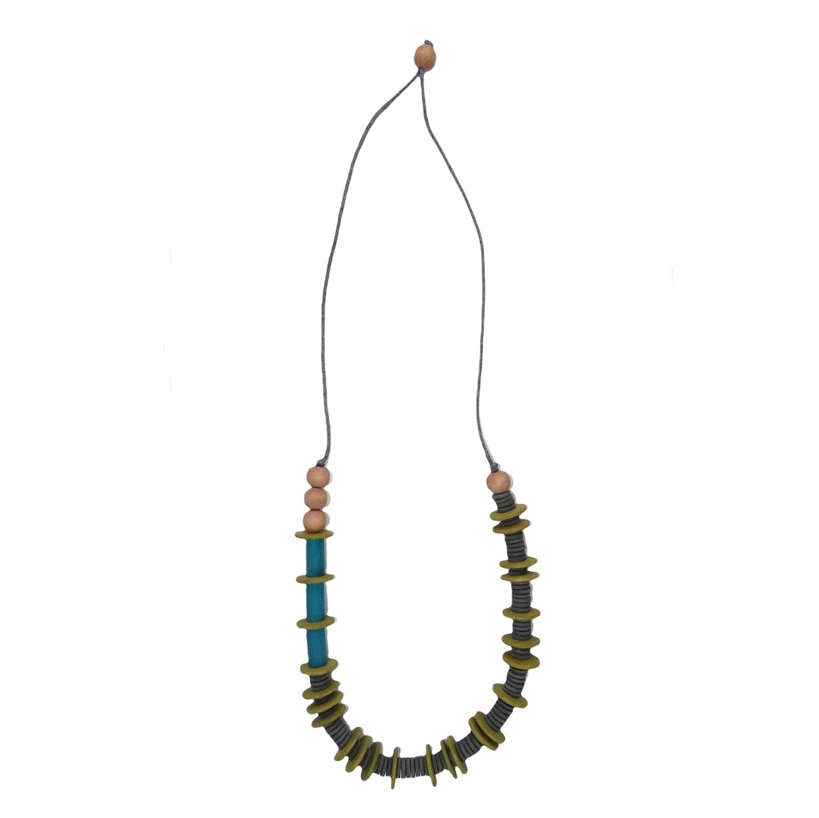 Harmony Wooden Necklace