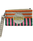 Beaded Cotton Clutch PRS3060