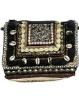 Beaded Shell Bag SC9008BK Black