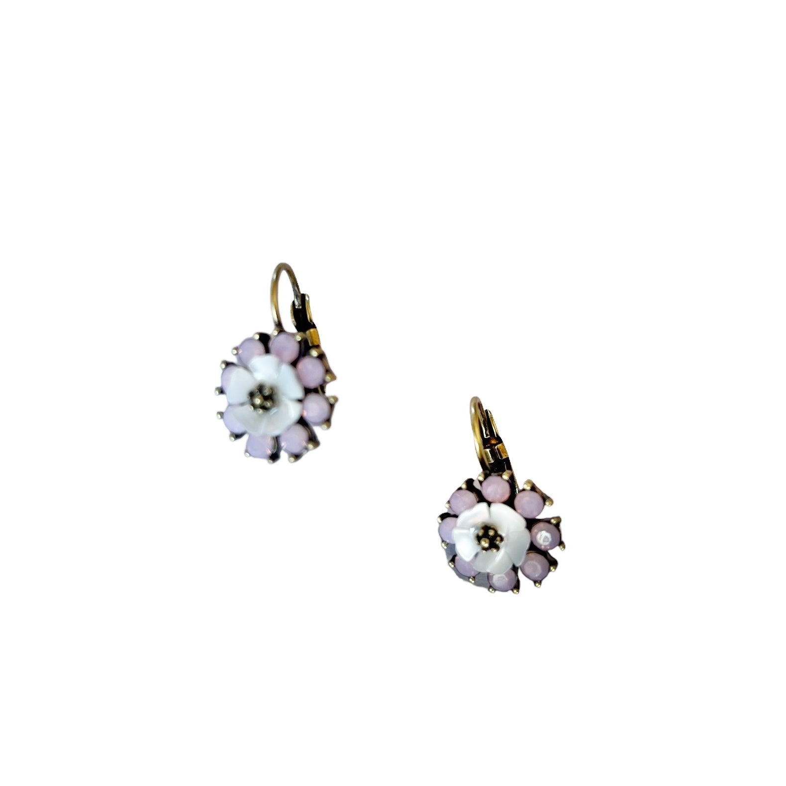 Lynette Flower Zircon Earring