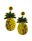 Pineapple Beaded Earring SKER5469