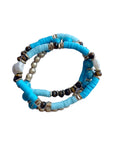 Azurine Beaded Bracelet Set