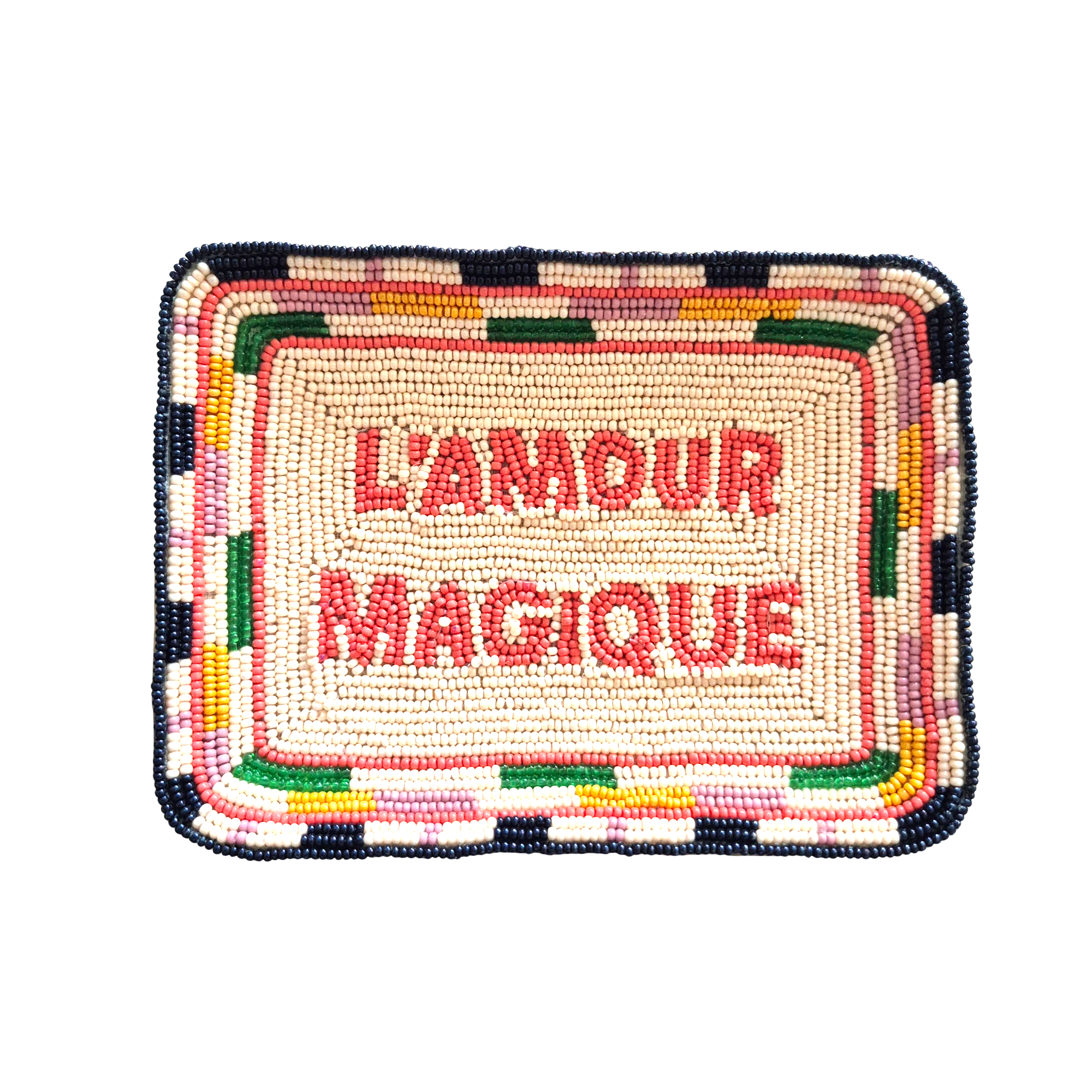 Beaded Tray TR04
