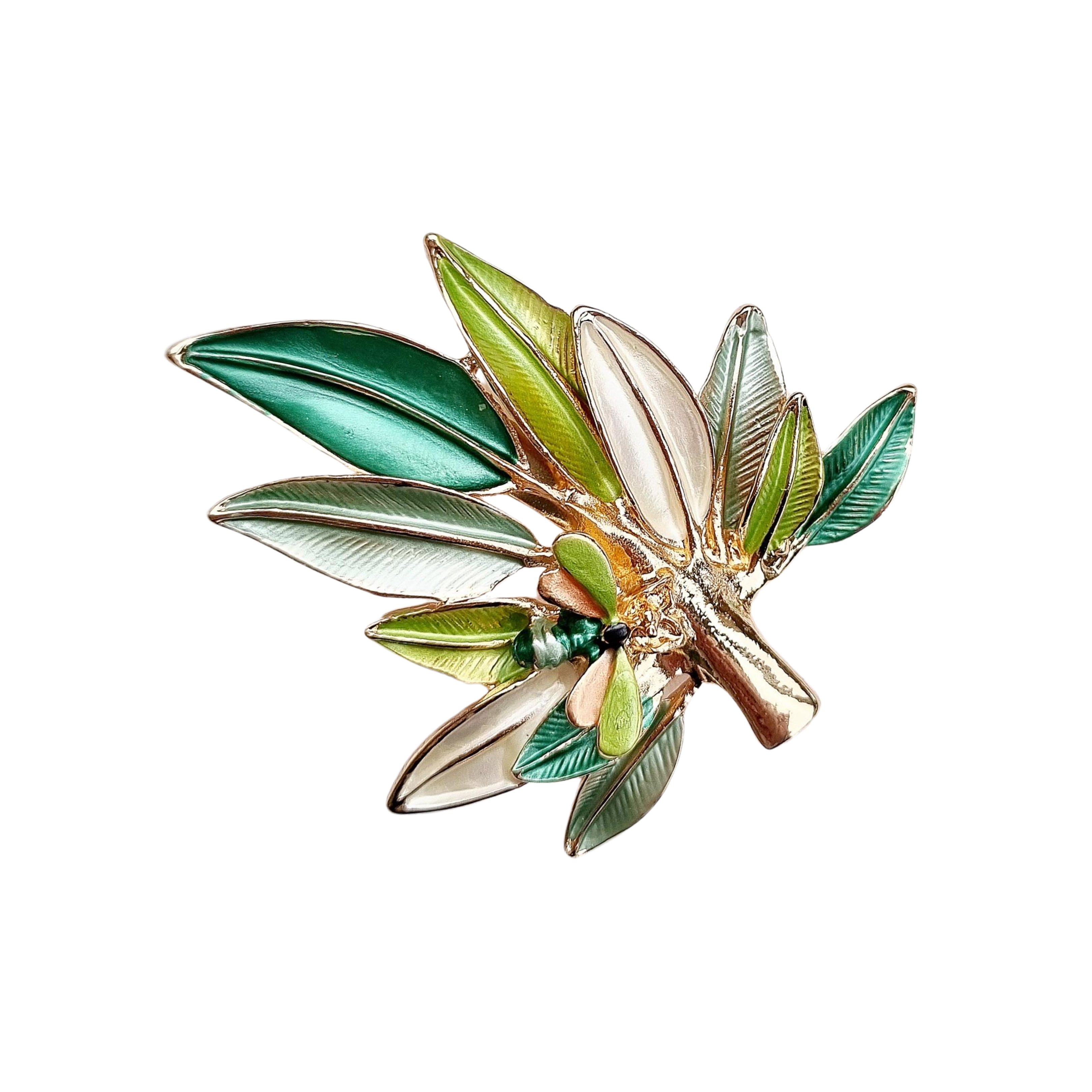 Leaf brooch shop