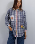 Pure Cotton Shirt Medium Large Z03ML
