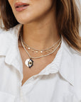 Beaded Necklace 19070621white