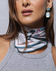 Beaded Statement Earring E35810BLUE