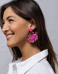 Beaded Earring Crab EA1207