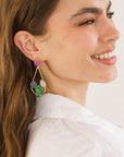 Delphina Stone Earring