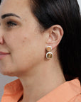 Enamel Earring G2026351BROWN