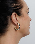 Enamel Earring G2104721BLACK