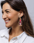 Beaded Christmas Earring GR9767