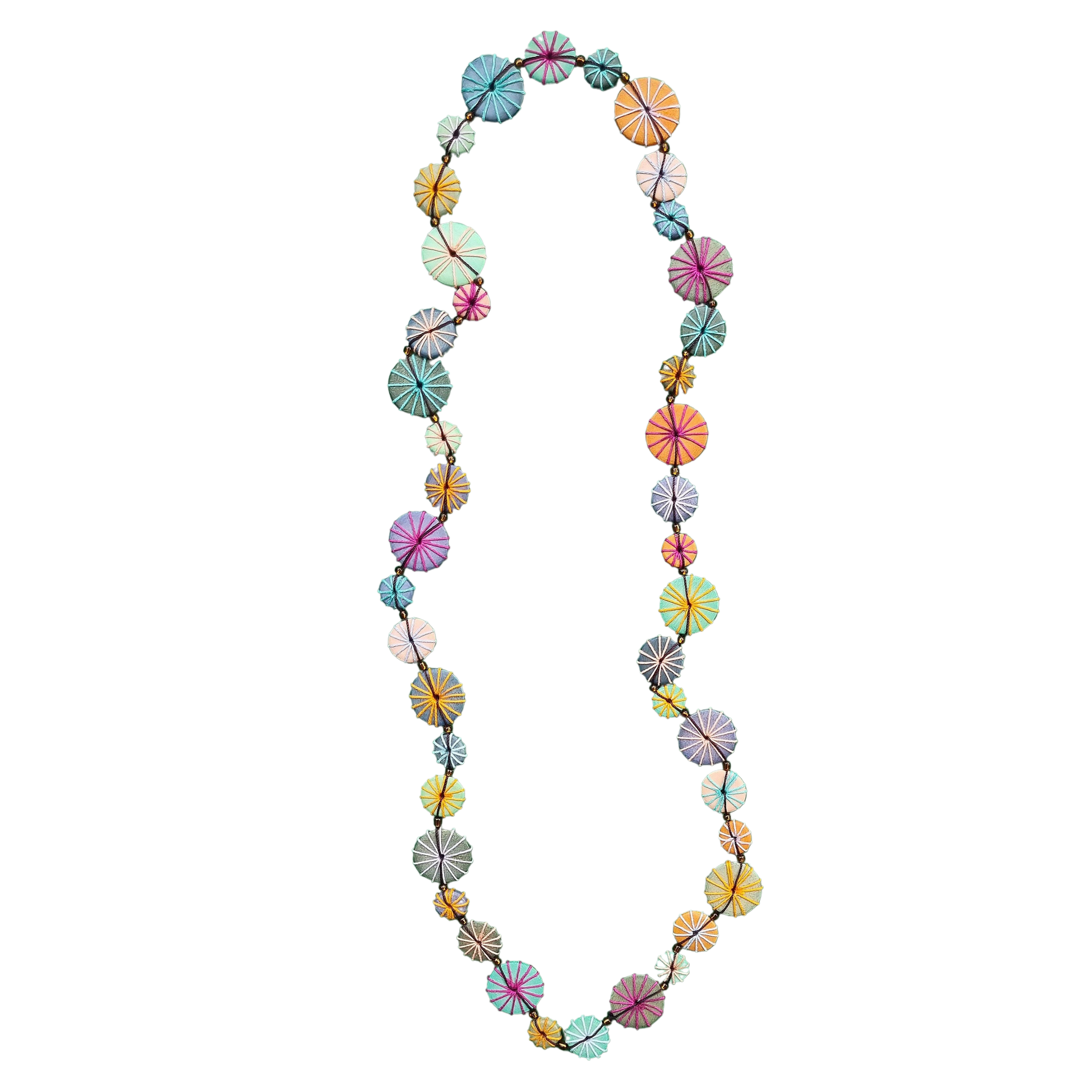 Wooden Necklace N662