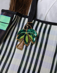 Beaded Keychain Palm Tree SKBO534