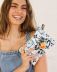Fabric Pouch VF025 Amalfi Coast Print