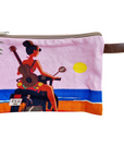 Fabric Pouch VF23326 Riding Off Into the Sunrise