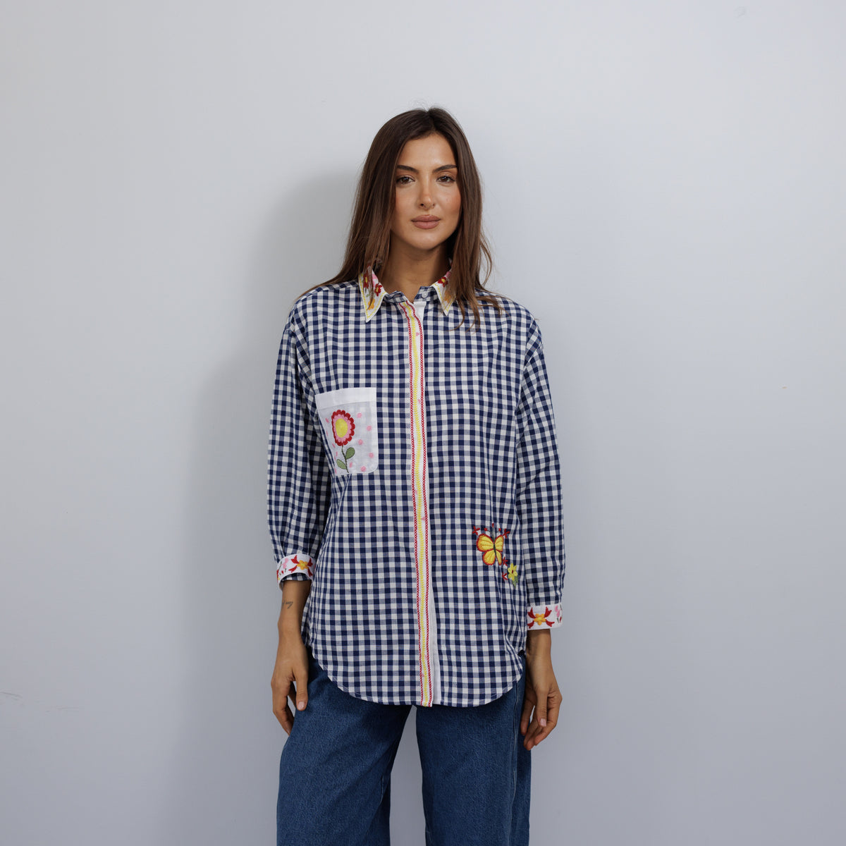 Pure Cotton Shirt Small Medium Z03SM