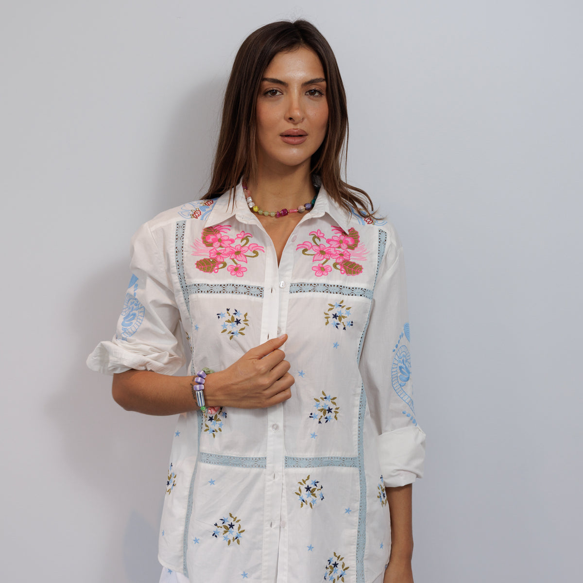 Pure Cotton Shirt Small Medium Z14SM